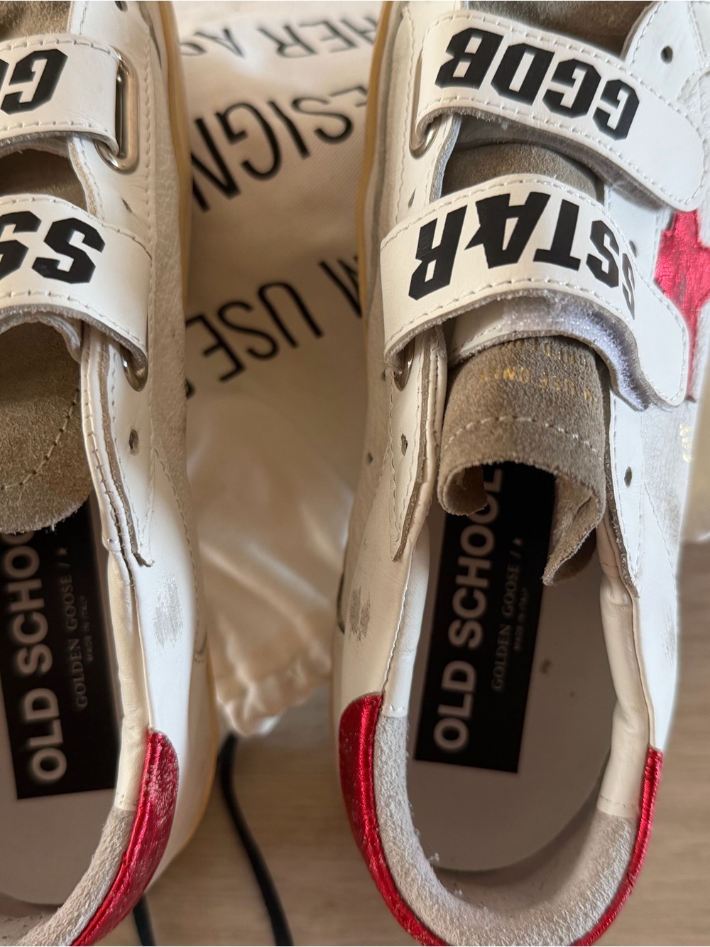 Golden Goose Deluxe Brand Old School Lace-Up Sneakers - Picture 5 of 7